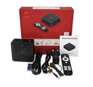 Airtel Hybrid Android TV Box & 4G/5G Universal Router (Android 12 TV, 2GB/8GB, Powerbank Inbuilt ) NO SUBSCRIPTION