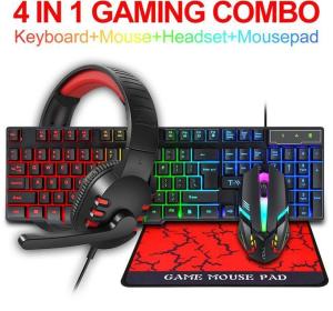 Keyboard and Mouse Sound Kit Hot swappable Gaming Keyboard RGB Light Suitable for Mac Windows PC Gaming Console Laptop Office